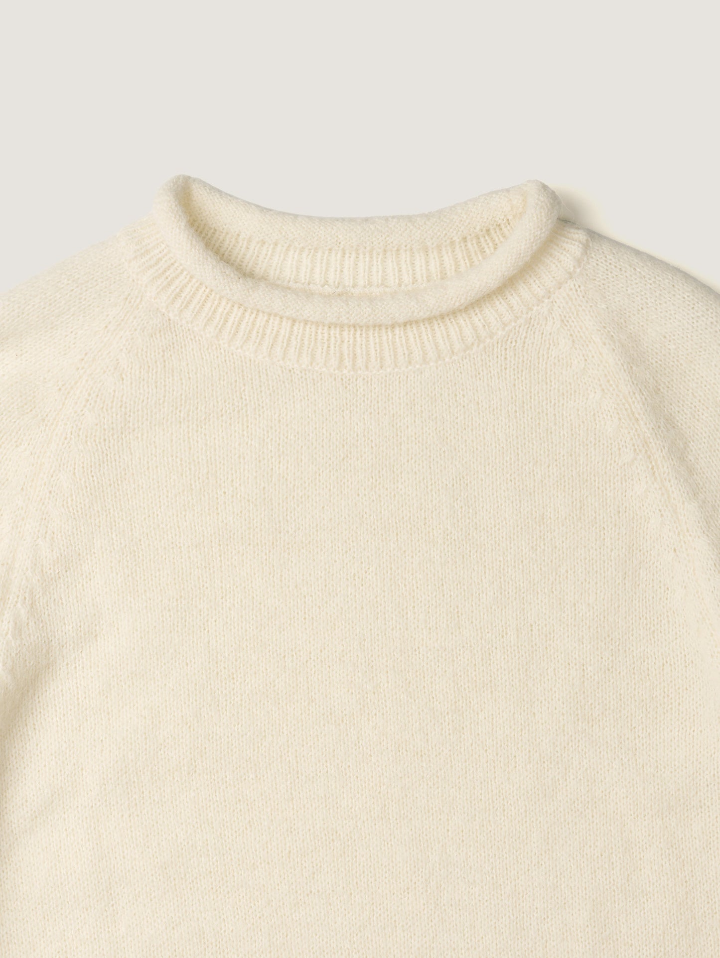 MONTBLANC ROLLNECK SWEATER [ Pure Ivory ]