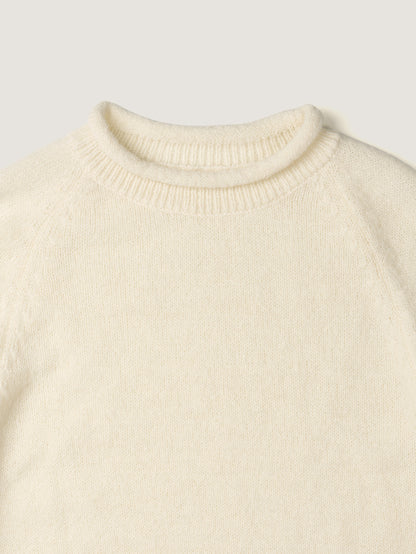 MONTBLANC ROLLNECK SWEATER [ Pure Ivory ]