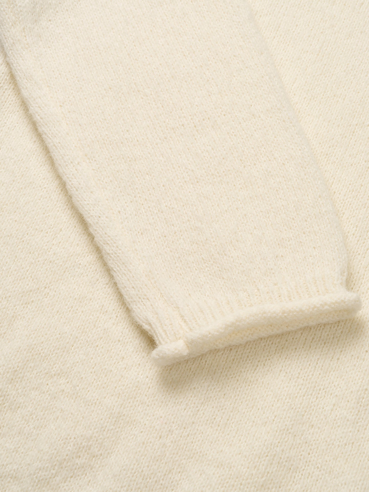 MONTBLANC ROLLNECK SWEATER [ Pure Ivory ]