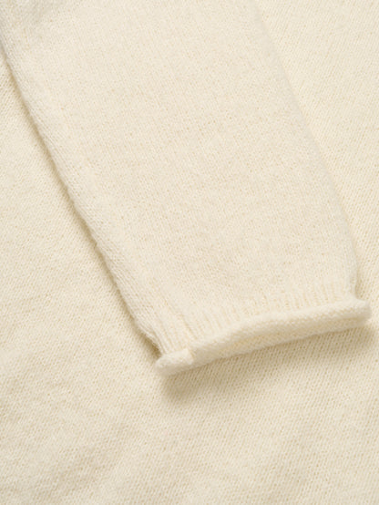 MONTBLANC ROLLNECK SWEATER [ Pure Ivory ]