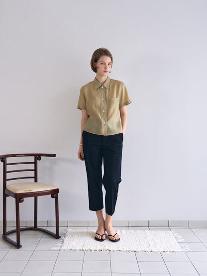 PATRICIA ANKLE PANTS [ Classic Black ]