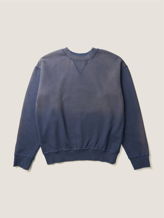 SUN FADED SWEATSHIRT [ Dark Blue ]