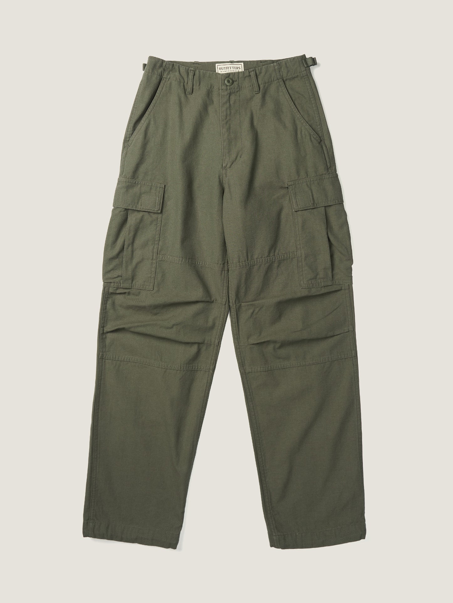 EASE WASHED CARGO PANTS [ Washed Khaki ]