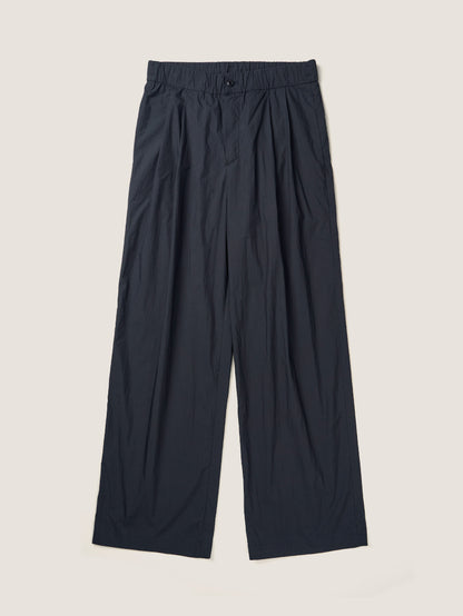 ROSA EASY COTTON PANTS [ Deep Navy ]