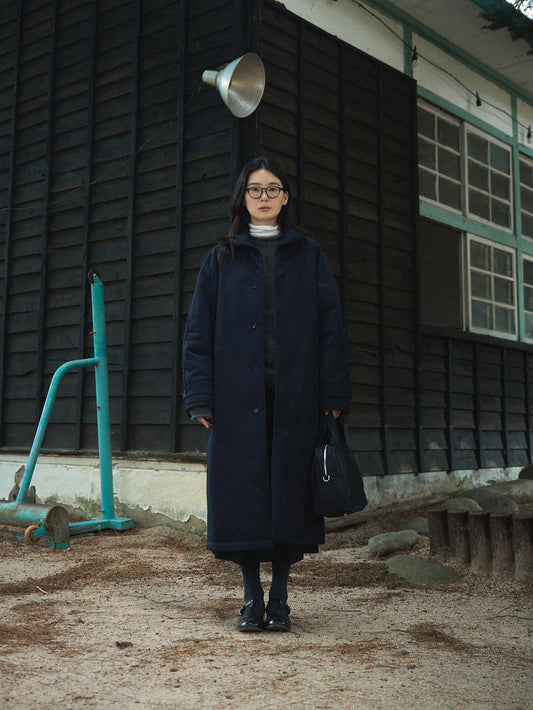 EDMUNDS PADDED COAT [ Night Navy ]