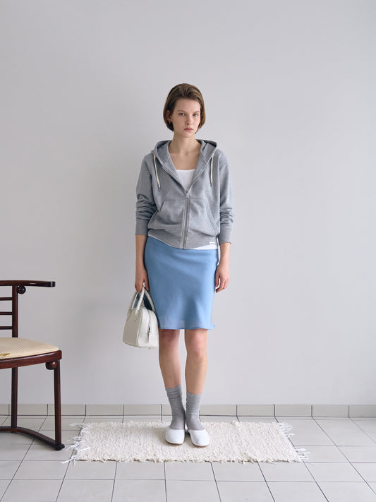 CHARDONNAY MIDI SKIRT [ Capri Blue ]