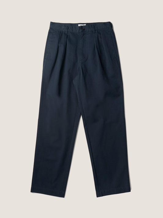 RELAXED TAPERED CHINO [ Navy ]