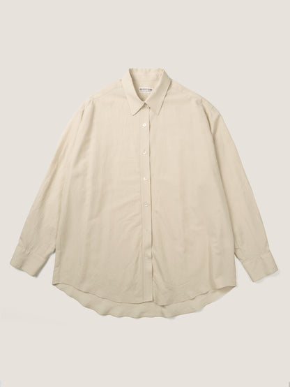 MARTHA LIGHT COTTON SHIRT [ Neutral ]