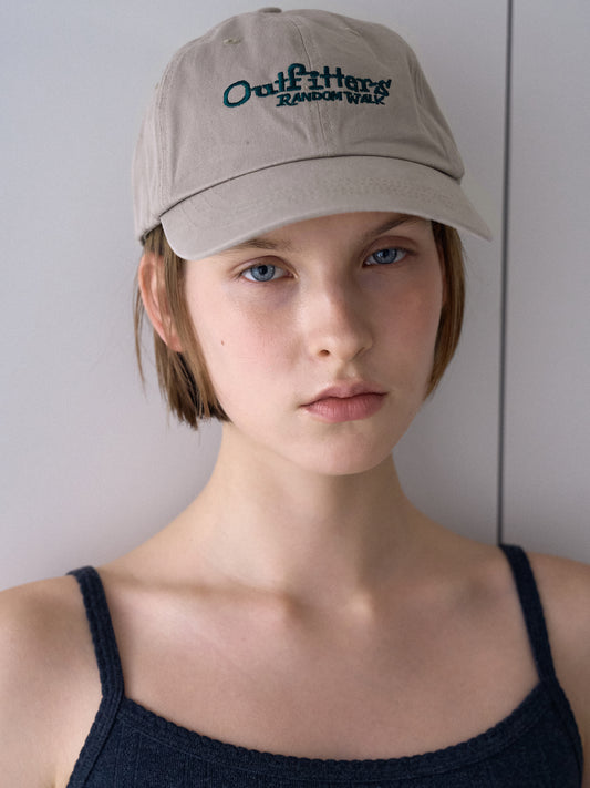 OUTFITTERS WASHED COTTON CAP [ Dusty Beige ]
