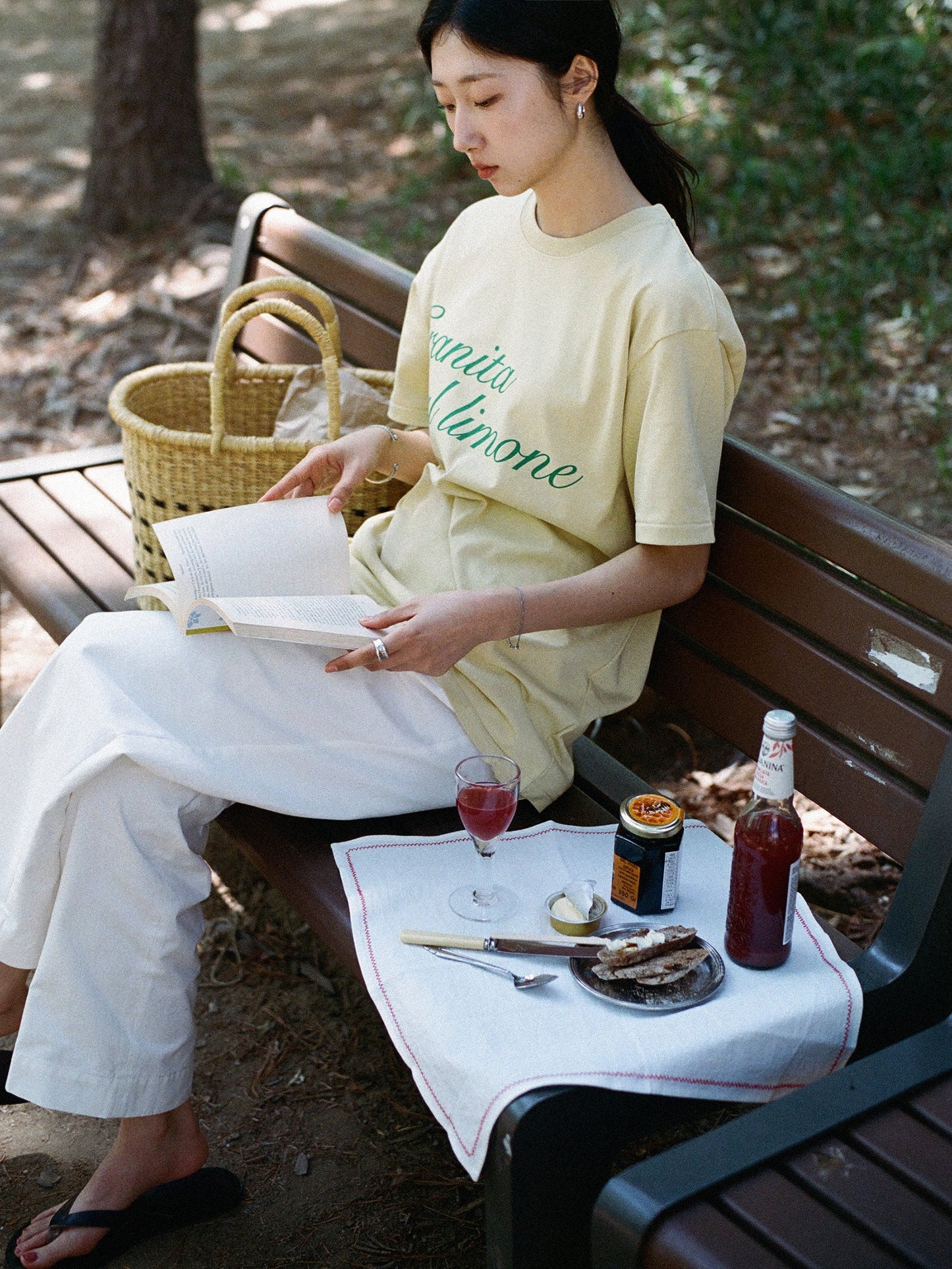 (-30%) SICILIAN BREAKFAST TEE [ Vintage Lemon ] Summer Edition