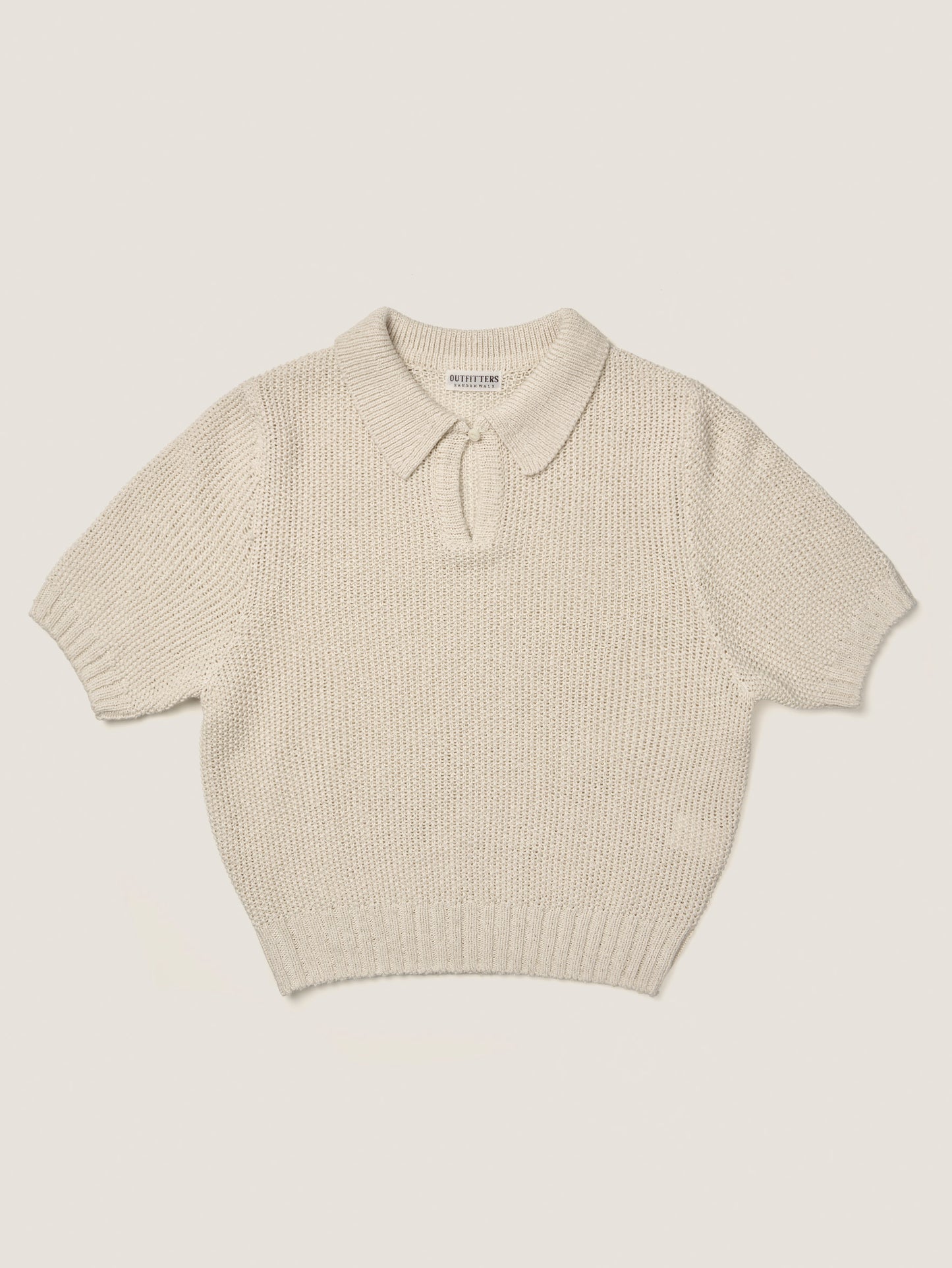 LOW GAUGE SKIPPER SWEATER New Season [ Soft Cream ]
