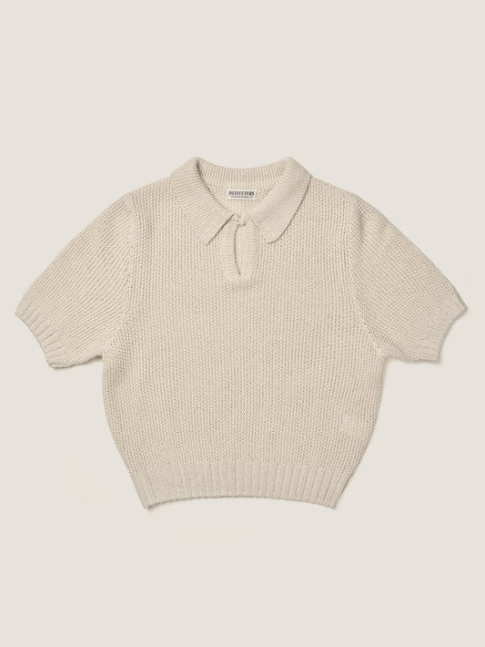 LOW GAUGE SKIPPER SWEATER New Season [ Soft Cream ]