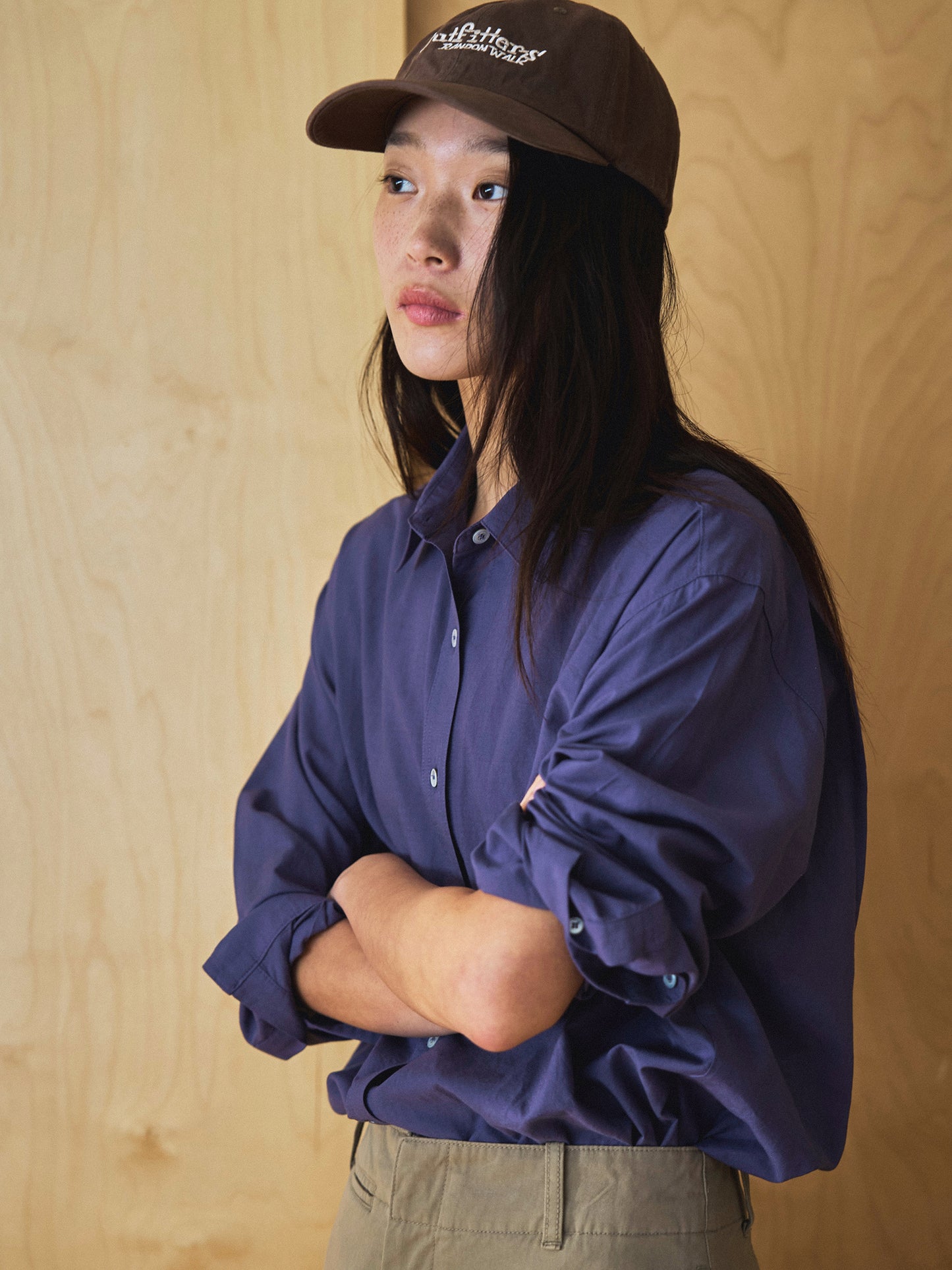 OUTFITTERS WASHED COTTON CAP [ Walnut Brown ]