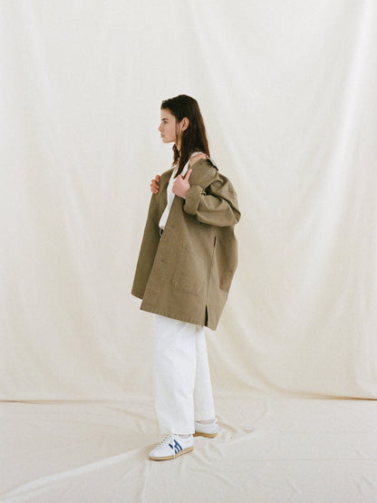 (-30%) ATELIER LONG JACKET [ Dessert Beige ]