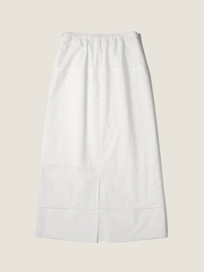 (-30%) AIÒLA LONG SKIRT [ Pure White ]