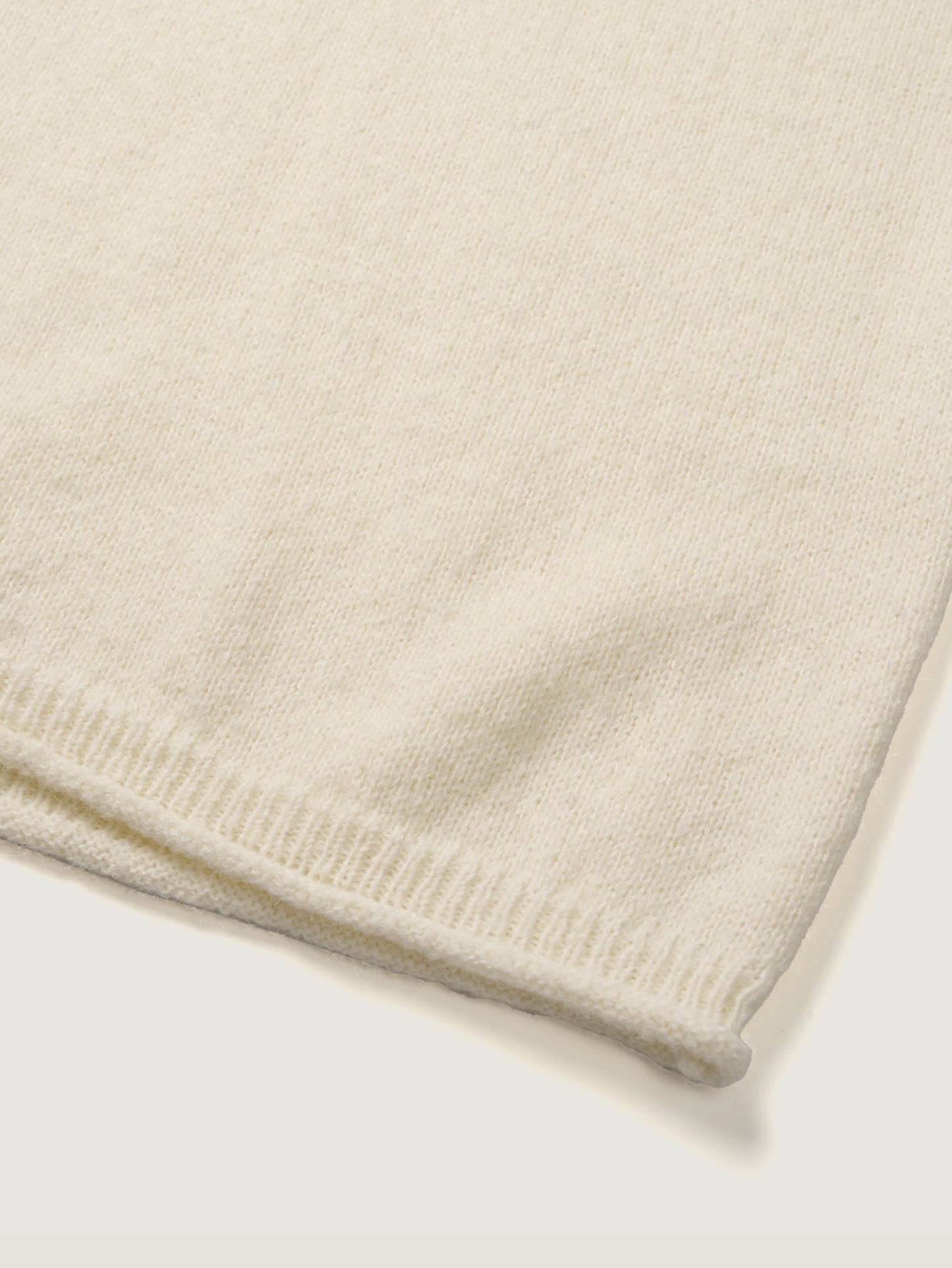 MONTBLANC ROLLNECK SWEATER [ Pure Ivory ]