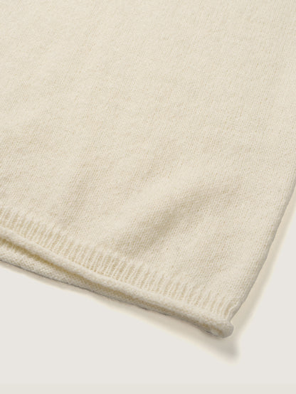 MONTBLANC ROLLNECK SWEATER [ Pure Ivory ]