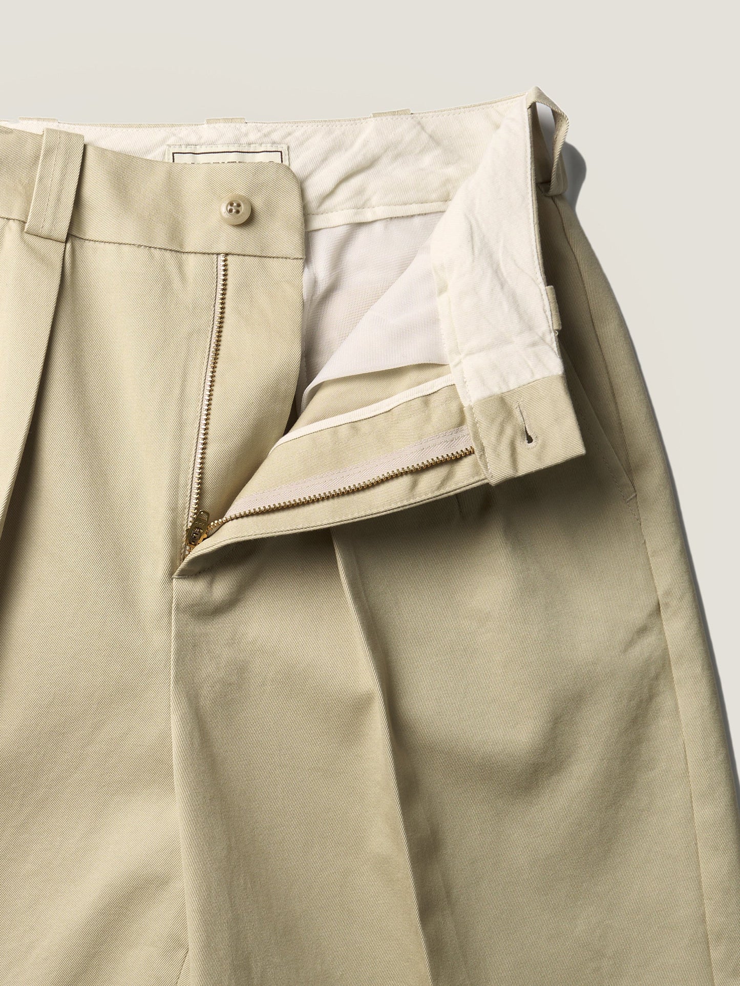 50's AMERICAN CHINO SHORTS [ Military Beige ]