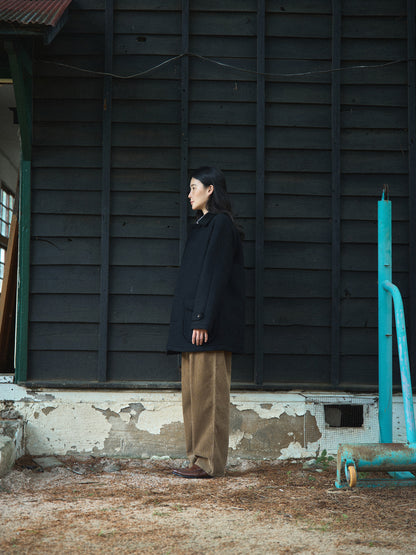 VERMONT HALF COAT [ Rich Black ]