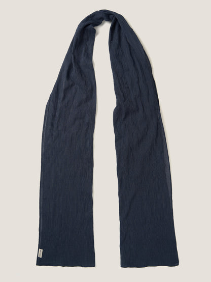 MIST STRIPE SCARF [ Indigo ]