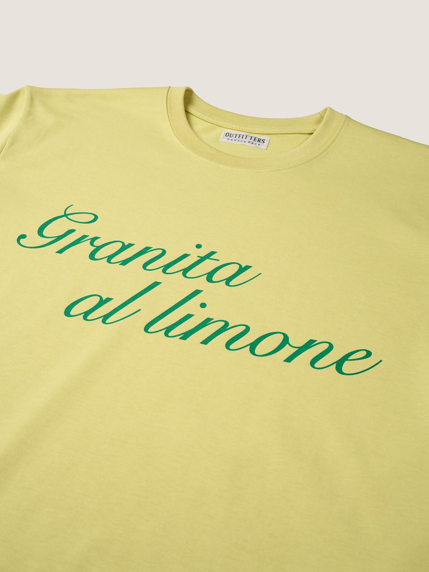 (-30%) SICILIAN BREAKFAST TEE [ Vintage Lemon ] Summer Edition