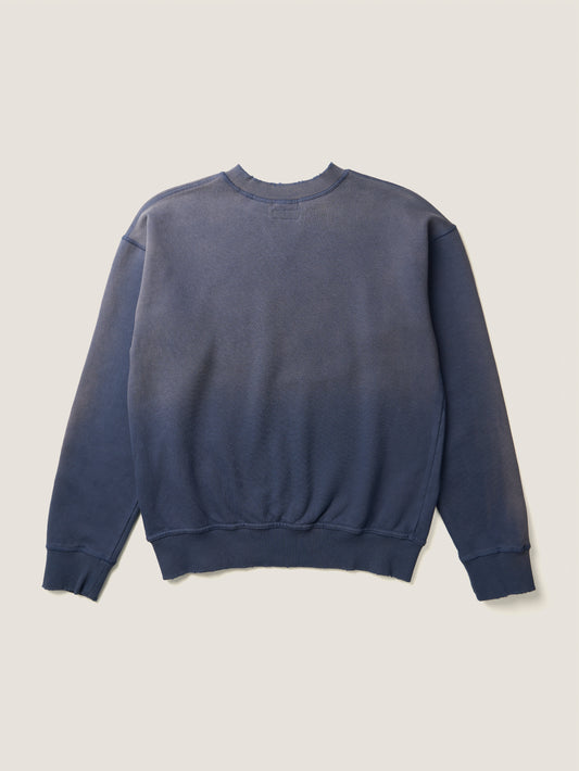 SUN FADED SWEATSHIRT [ Dark Blue ]