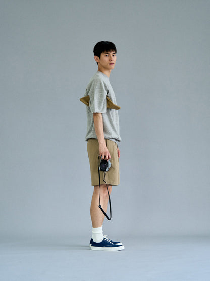 EASY FIT SHORTS [ Beige ]
