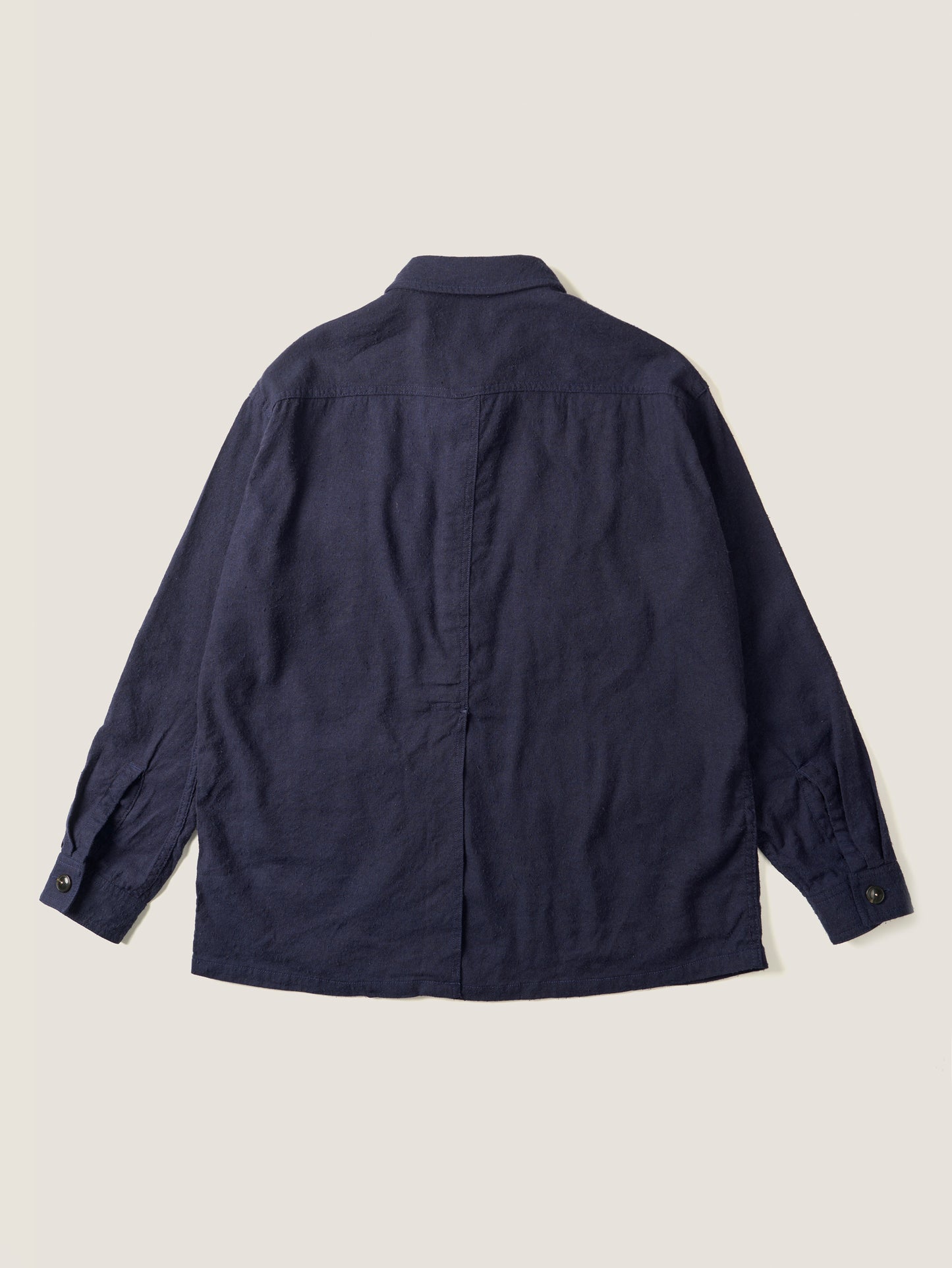 CAROLINE SILK LINEN JACKET [ Royal Blue ]