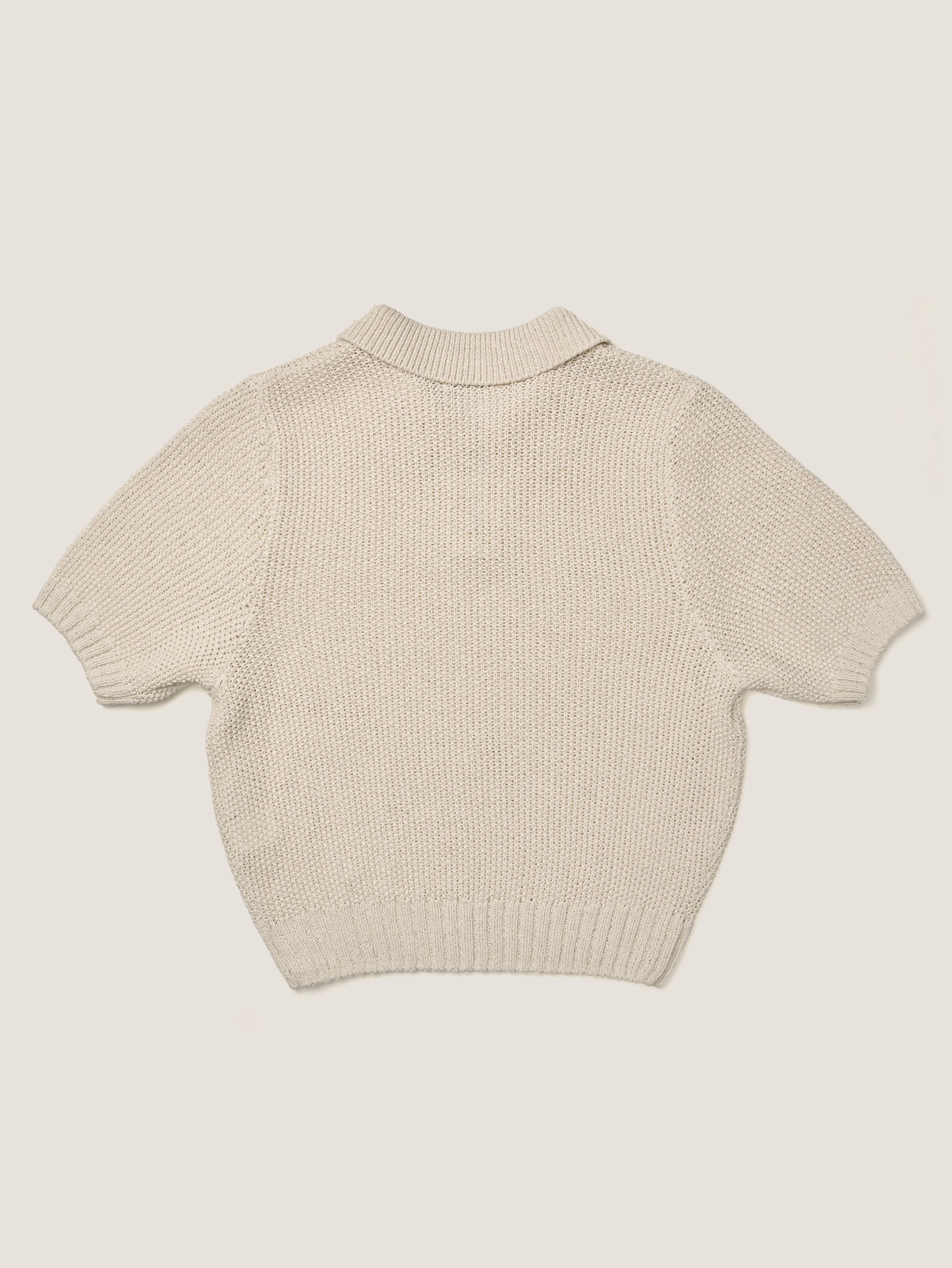 LOW GAUGE SKIPPER SWEATER New Season [ Soft Cream ]