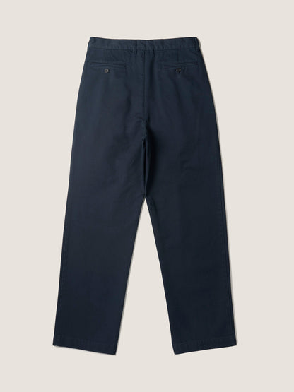 RELAXED TAPERED CHINO [ Navy ]
