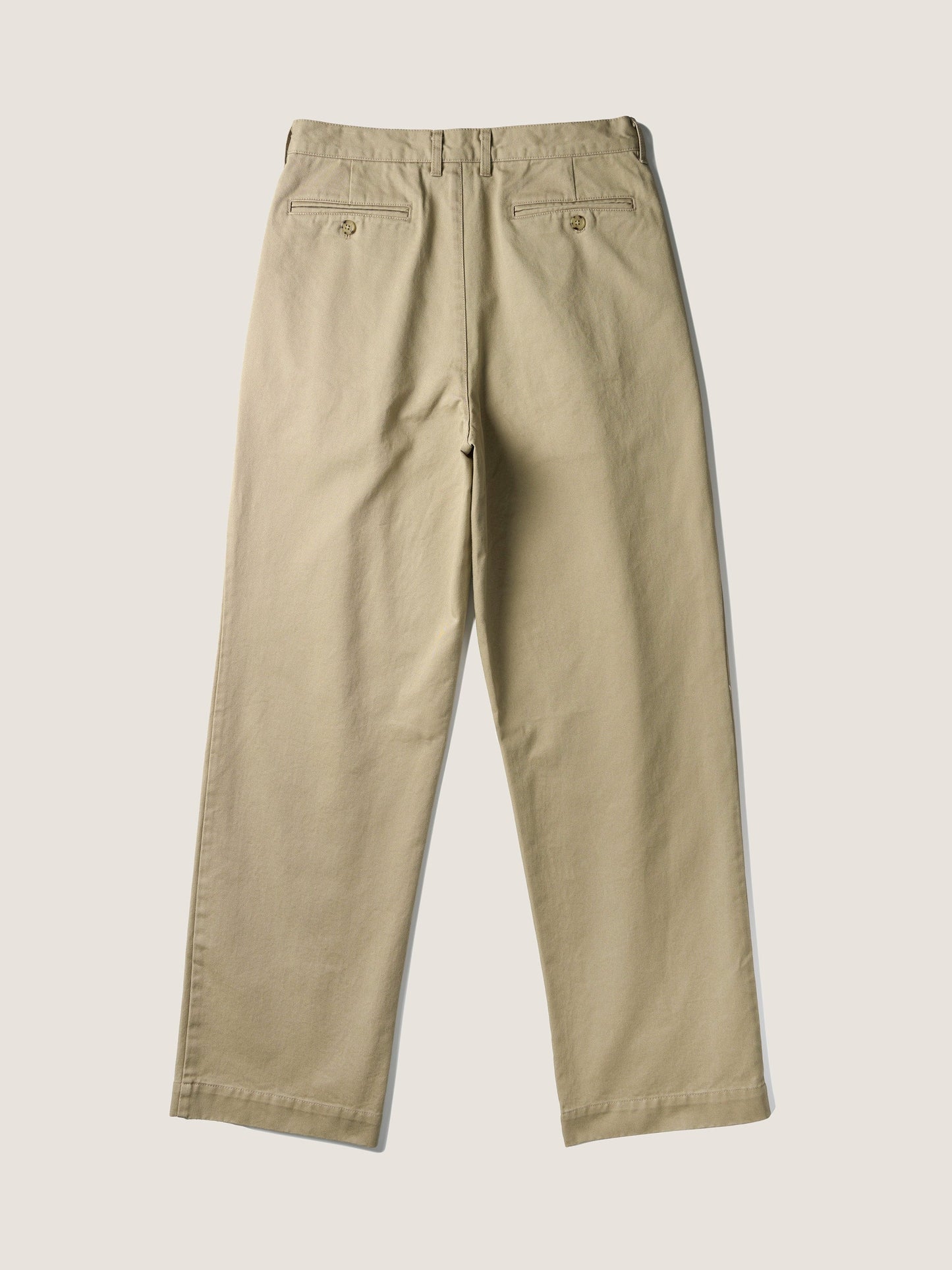 RELAXED TAPERED CHINO [ Beige ]