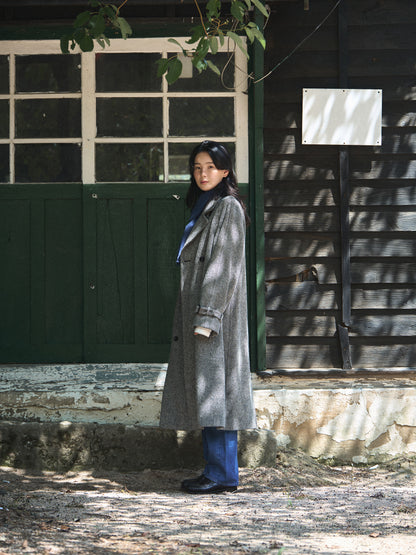 SHELBY COAT [ Black Donegal Tweed ] 2nd pre-order