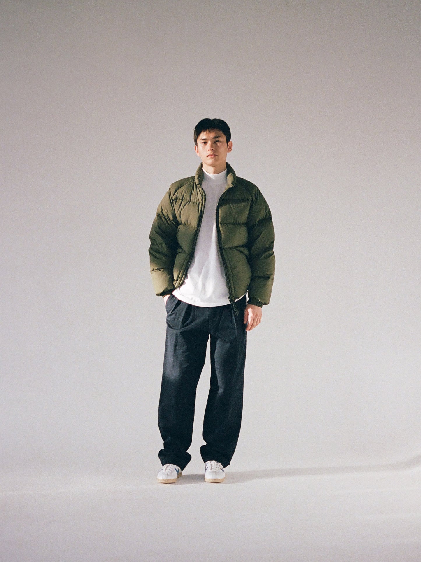 BOULDER PUFFER JACKET [ Khaki ]