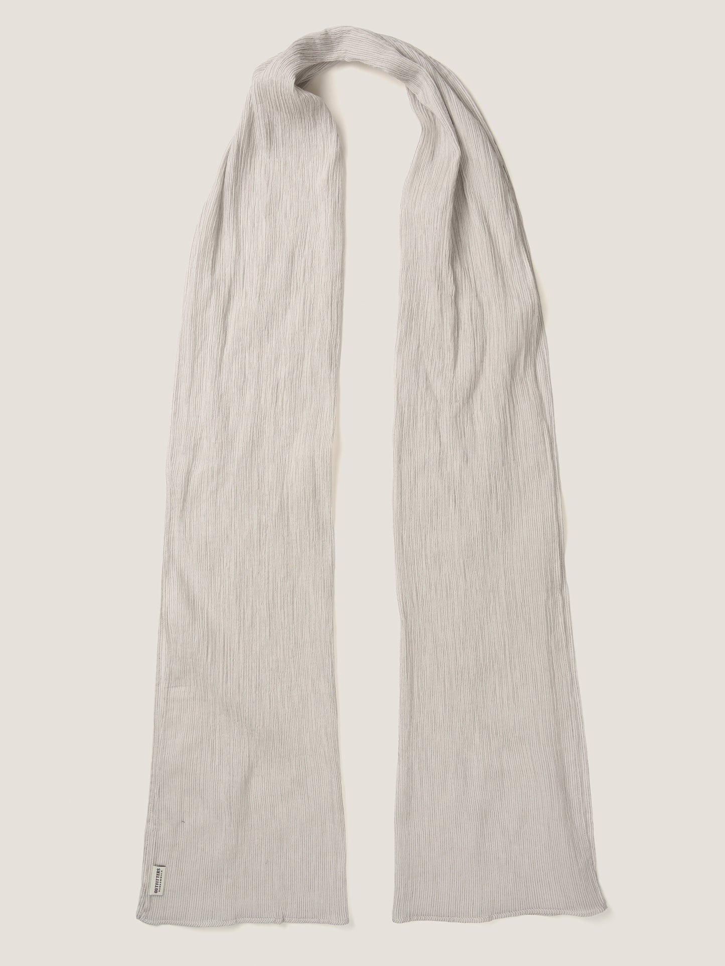 MIST STRIPE SCARF [ Off White ]