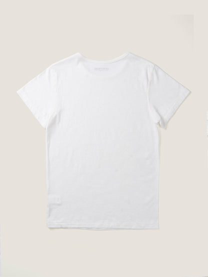 ALWAYS CREW NECK T-SHIRT [ White ]