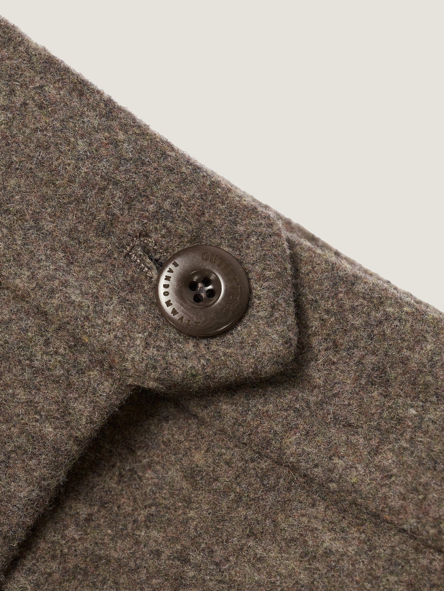 (-20%) EVENING WOOL SKIRT [ Mocha Melange ]