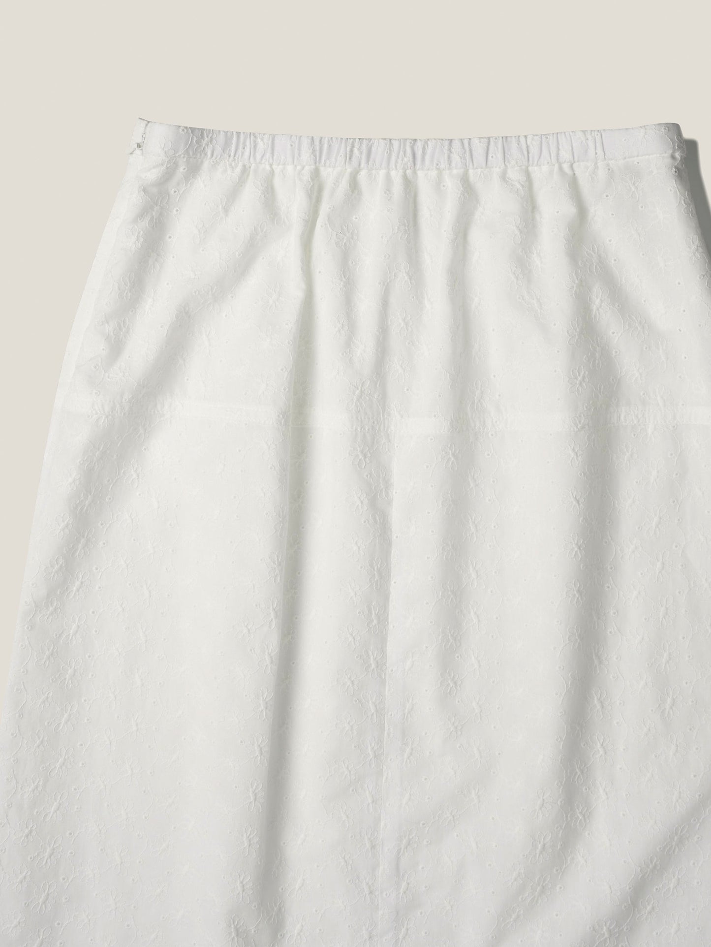 (-30%) AIÒLA LONG SKIRT [ Pure White ]