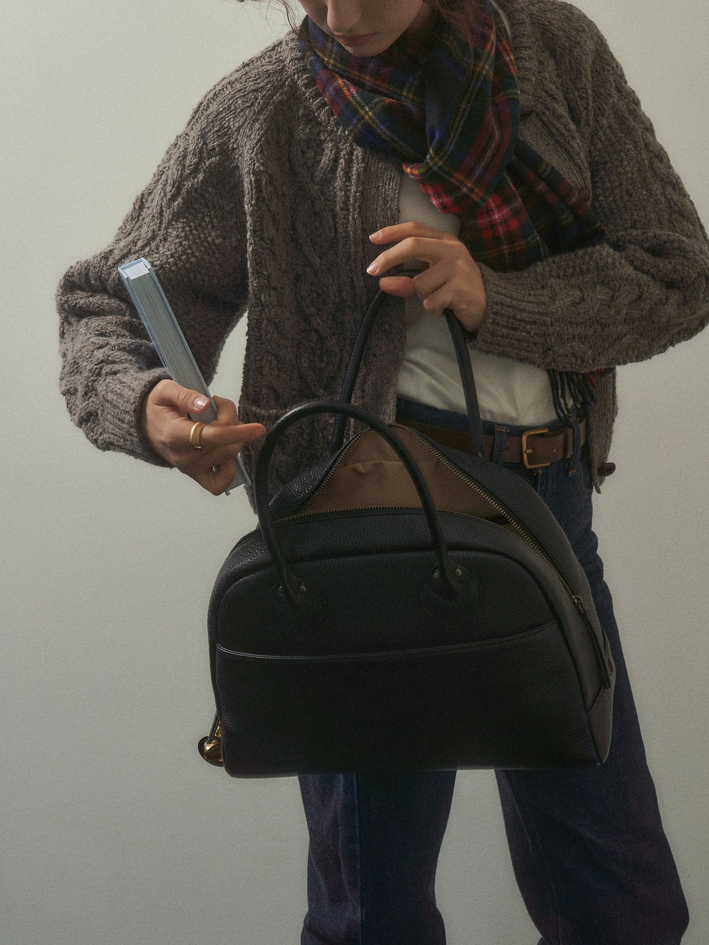 SABLÉ TOTE BAG [ Soft Black ]