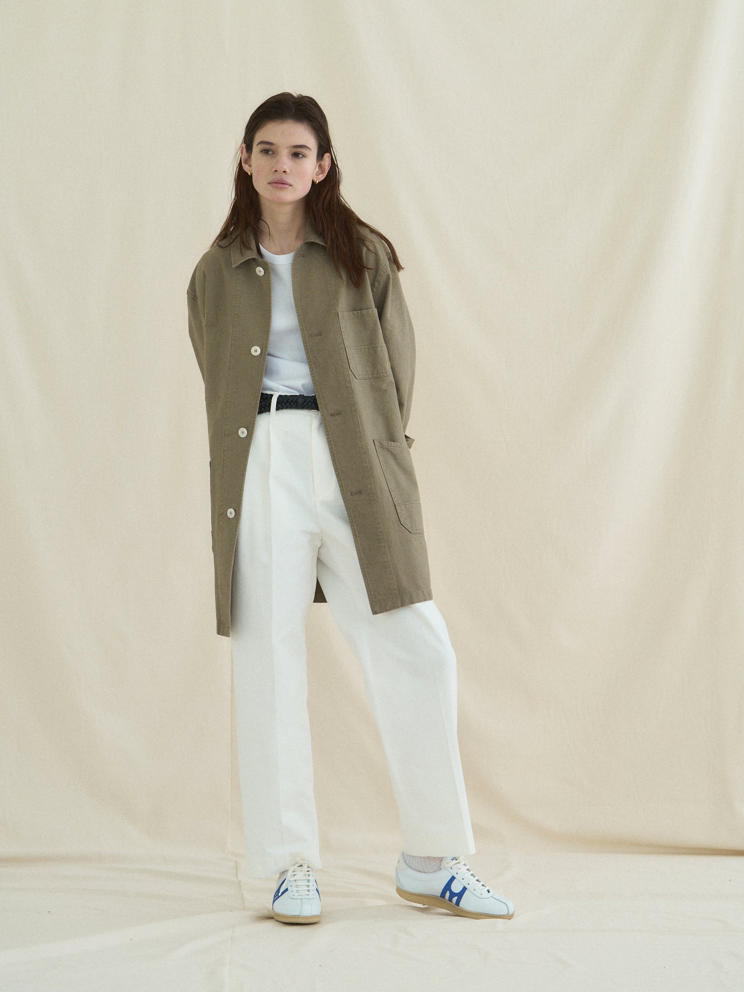 (-30%) ATELIER LONG JACKET [ Dessert Beige ]