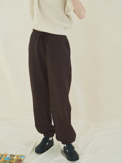 ALL DAY SWEATPANTS [ Chocolate Brown ]