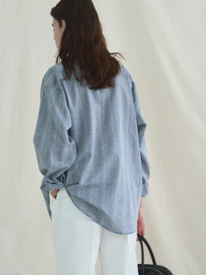 (-30%) BREAKFAST LONG SHIRT [ Denim Blue ]