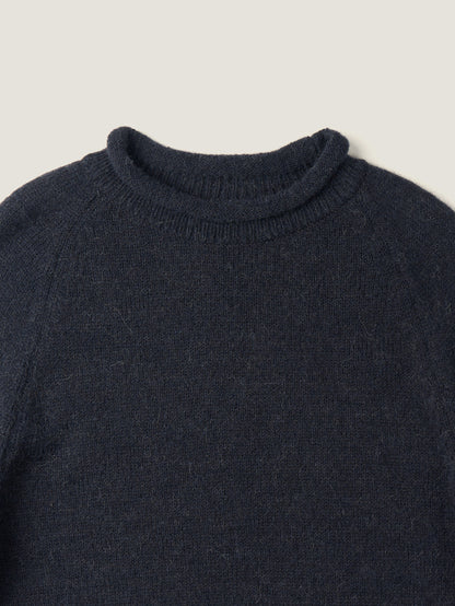 MONTBLANC ROLLNECK SWEATER [ Night Navy ]
