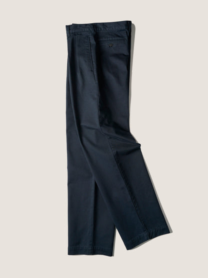 RELAXED TAPERED CHINO [ Navy ]
