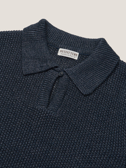 LOW GAUGE SKIPPER SWEATER New Season [ Indigo Navy ]
