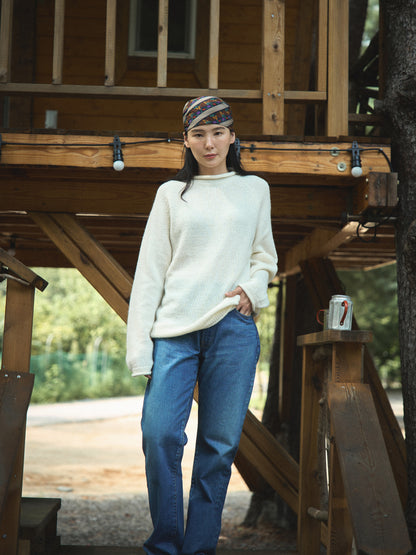 MONTBLANC ROLLNECK SWEATER [ Pure Ivory ]