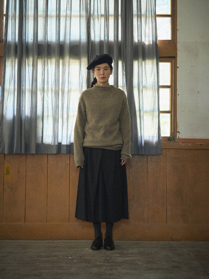 MONTBLANC ROLLNECK SWEATER [ Mocha Beige ]