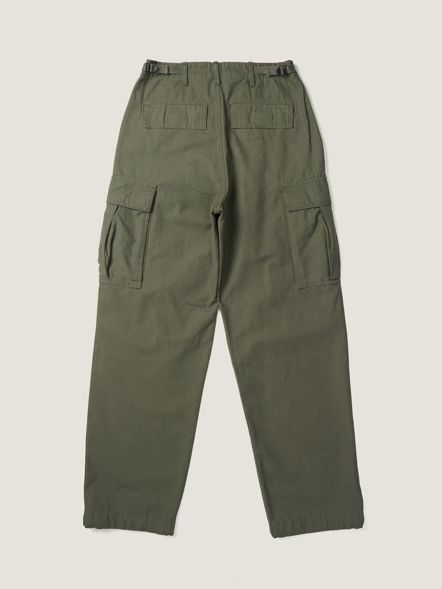 EASE WASHED CARGO PANTS [ Washed Khaki ]