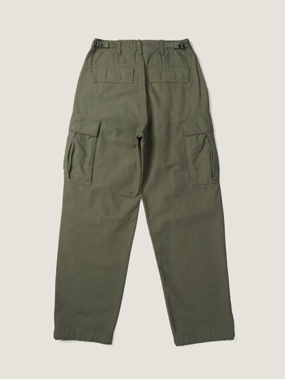 EASE WASHED CARGO PANTS [ Washed Khaki ]