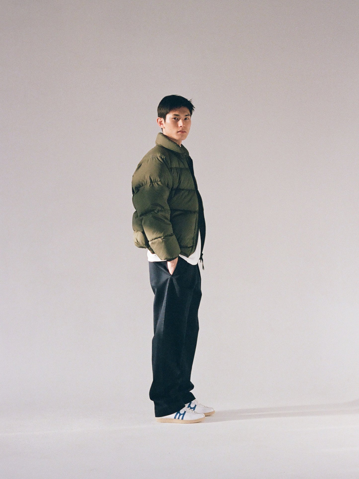 BOULDER PUFFER JACKET [ Khaki ]