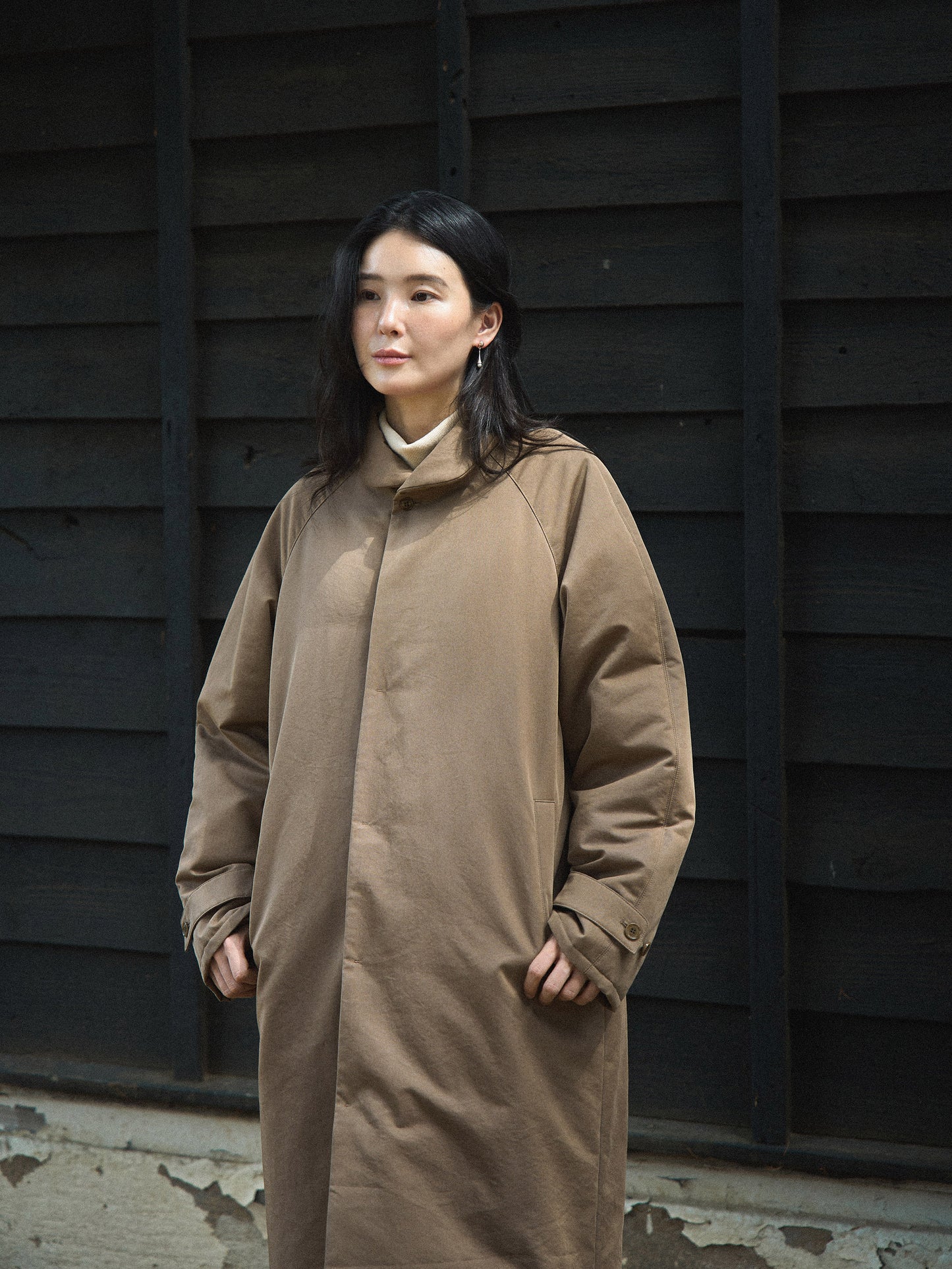 EDMUNDS PADDED COAT [ British Tan ]